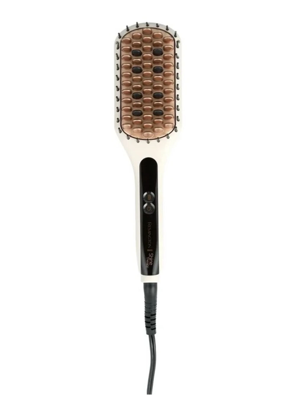 Remington Beige and Black Ceramic Hot Brush